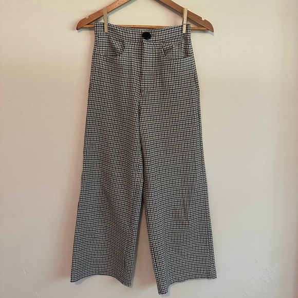 Whimsy + Row Plaid Pants Size XS - Picture 2 of 7